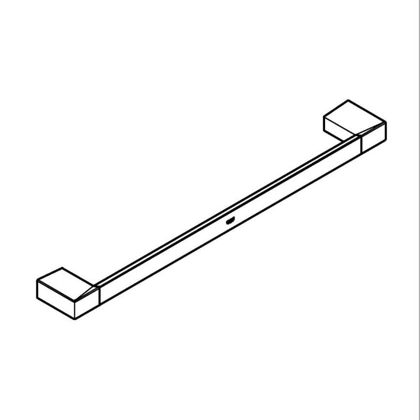 GROHE 40767000 - Držalo za brisače SELECTION CUBE 500 mm sijajni krom