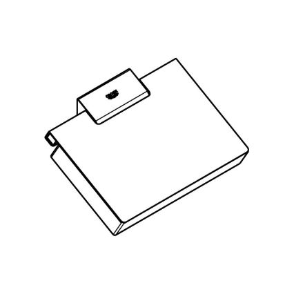 GROHE 40781000 - Držalo za toaletni papir SELECTION CUBE, poliran krom