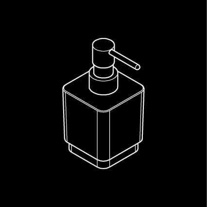 GROHE 40805000 - Dozator tekočega mila SELECTION CUBE 300 ml sijajni krom