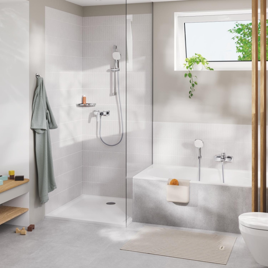 GROHE 40809000 - Žično držalo za milo SELECTION CUBE 20 × 20 cm sijajni krom