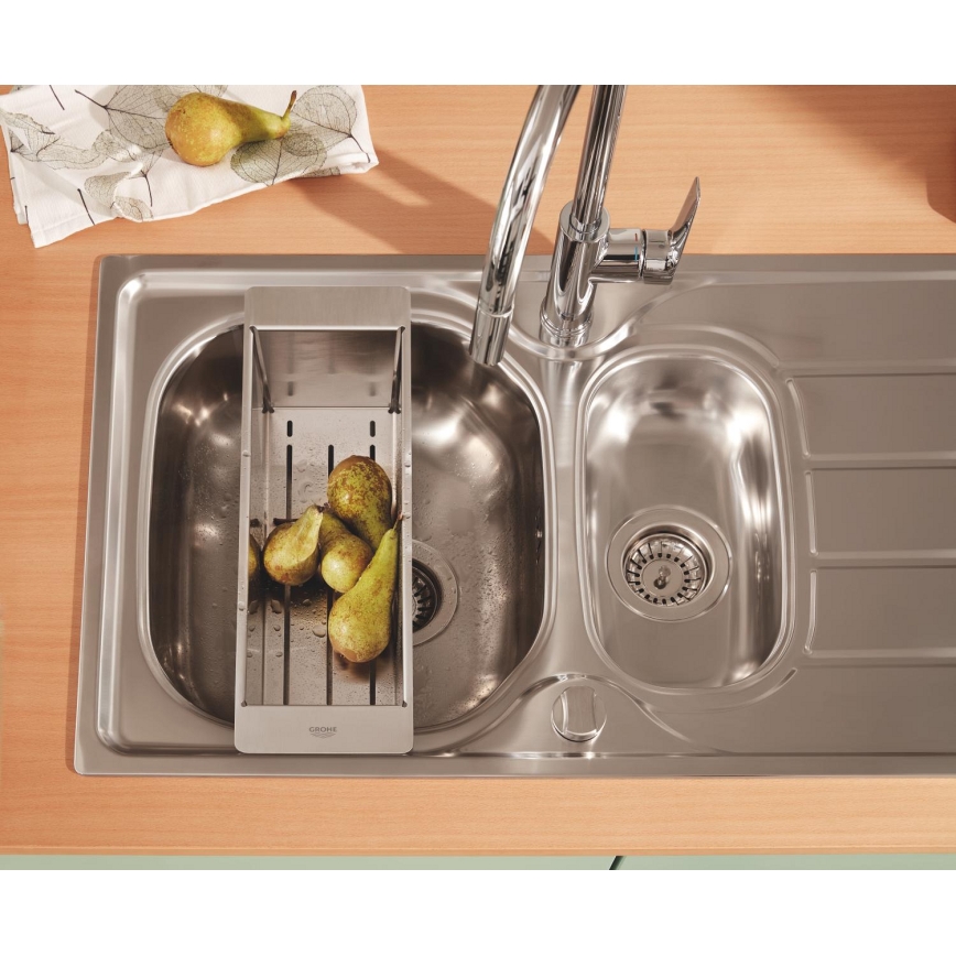 GROHE 40852SD0 - Večfunkcijski cednik 450 × 150 × 100 mm, nerjaveče jeklo