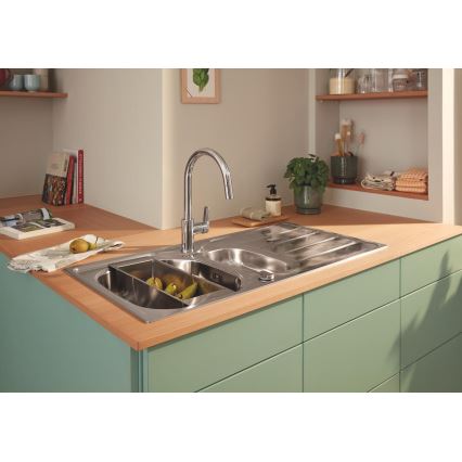 GROHE 40852SD0 - Večfunkcijski cednik 450 × 150 × 100 mm, nerjaveče jeklo
