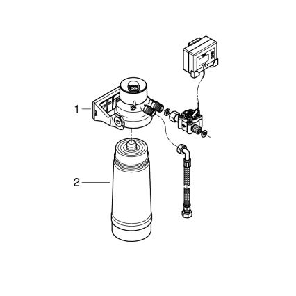 GROHE 40876000 - Začetni komplet ULTRASAFE, sijajni krom