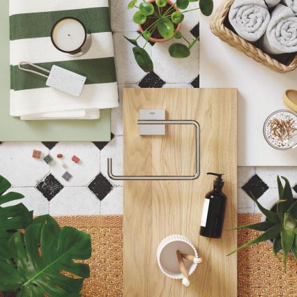 GROHE 40975000 - Nosilec za brisače START CUBE sijajni krom