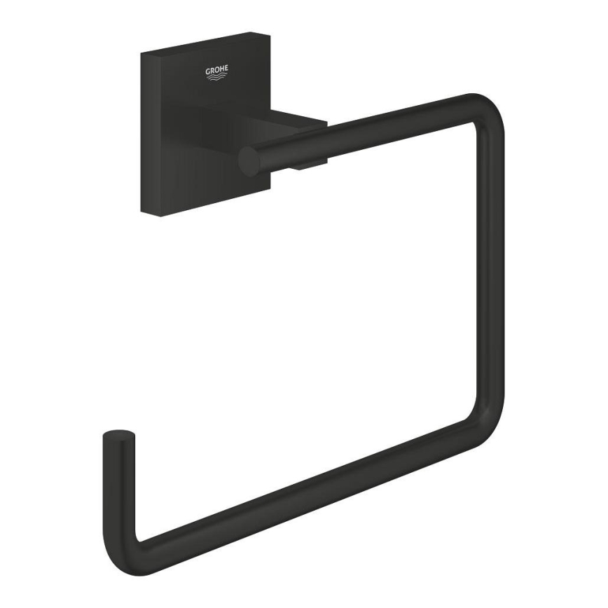 GROHE 409752430 - Nosilec za brisače START CUBE 18,8 x 13,8 cm črna