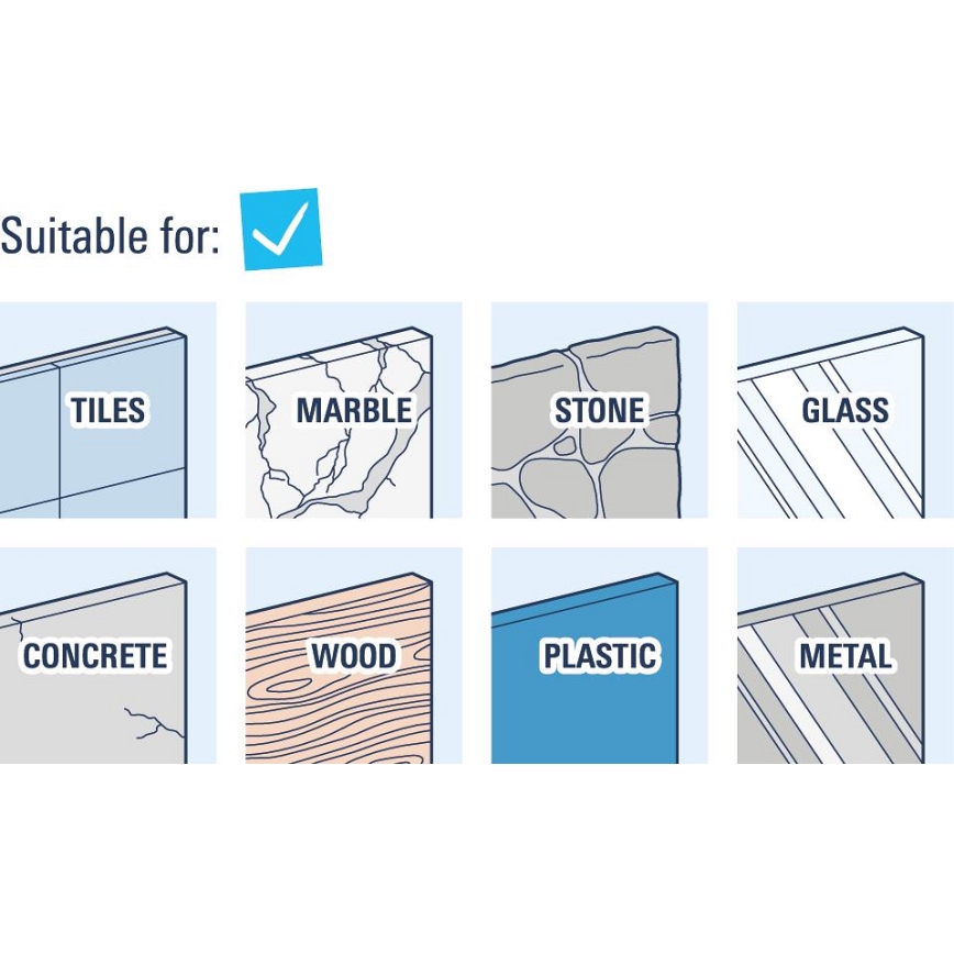 GROHE 40987DC0 - Držalo za brisače START CUBE 450 mm, nerjaveče jeklo