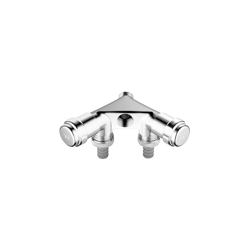 GROHE 41020000 - Dvojni ventil EGGEMANN 12” sijajni krom