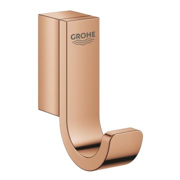 GROHE 41039DA0 - Kavelj za kopalni plašč SELECTION bakrene barve
