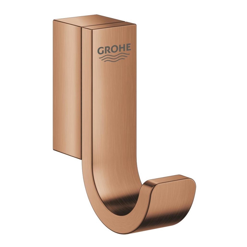 GROHE 41039DL0 - Kavelj za kopalni plašč SELECTION 5,2 x 1,5 x 4,4 cm bakrena
