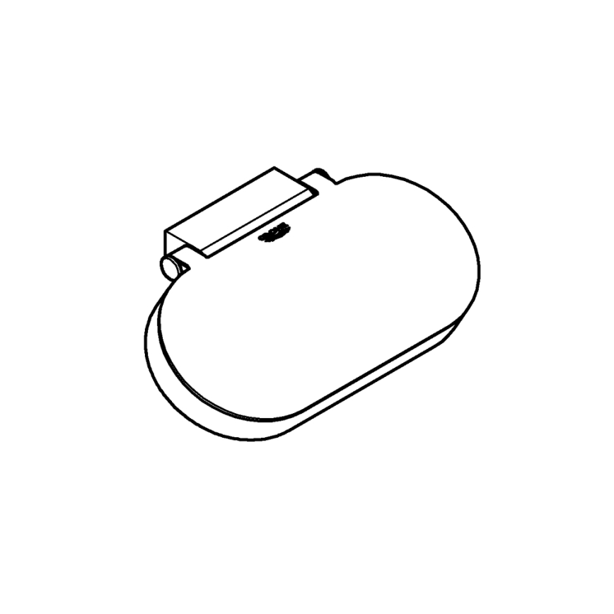 GROHE 41069000 - Držalo za toaletni papir SELECTION v sijajnem kromu