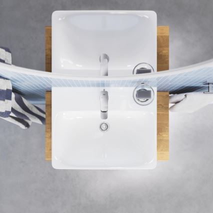 GROHE 41089000 - Držalo za brisače START CUBE 600 mm, sijajni krom