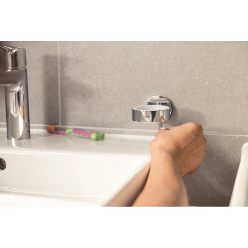 GROHE 41089DC0 - Nosilec za brisače START CUBE 600 mm iz nerjavečega jekla