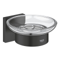 GROHE 410962430 - Posoda za milo START CUBE 110 x 56 x 125 mm črna