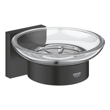 GROHE 410962430 - Posoda za milo START CUBE 110 x 56 x 125 mm črna