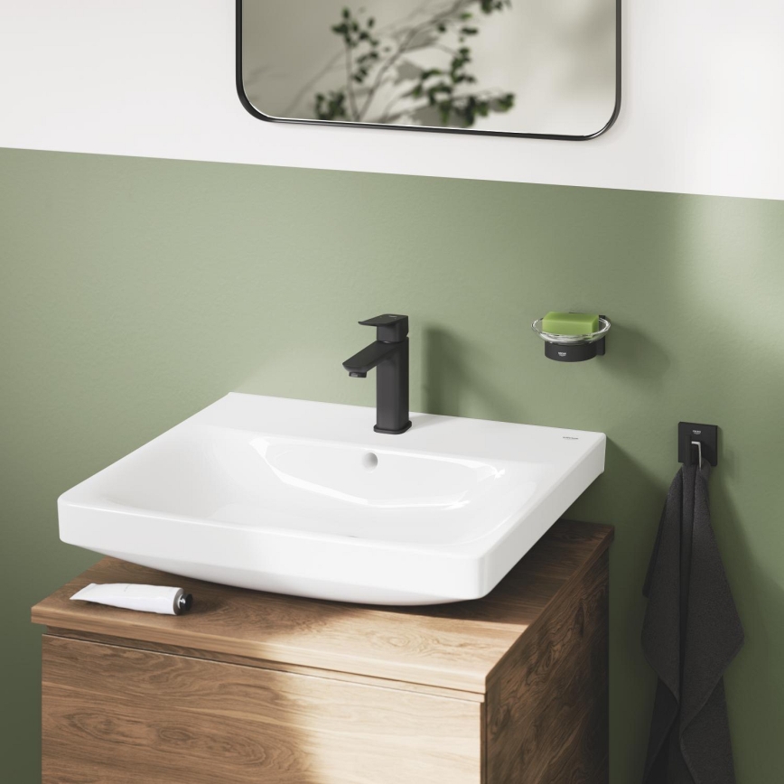 GROHE 410962430 - Posoda za milo START CUBE 110 x 56 x 125 mm črna