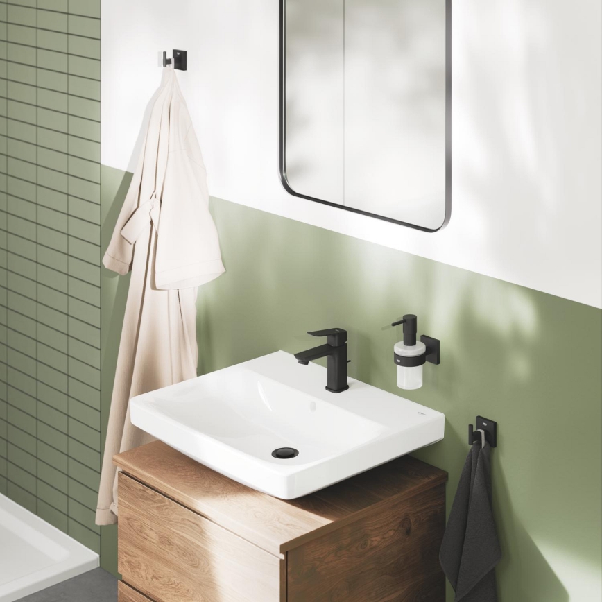 GROHE 410982430 - Dozirnik tekočega mila START CUBE 158 × 126 × 72 mm črna