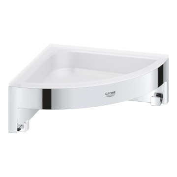 GROHE 41106000 - Kotna polička za tuš START CUBE 16 cm sijajni krom