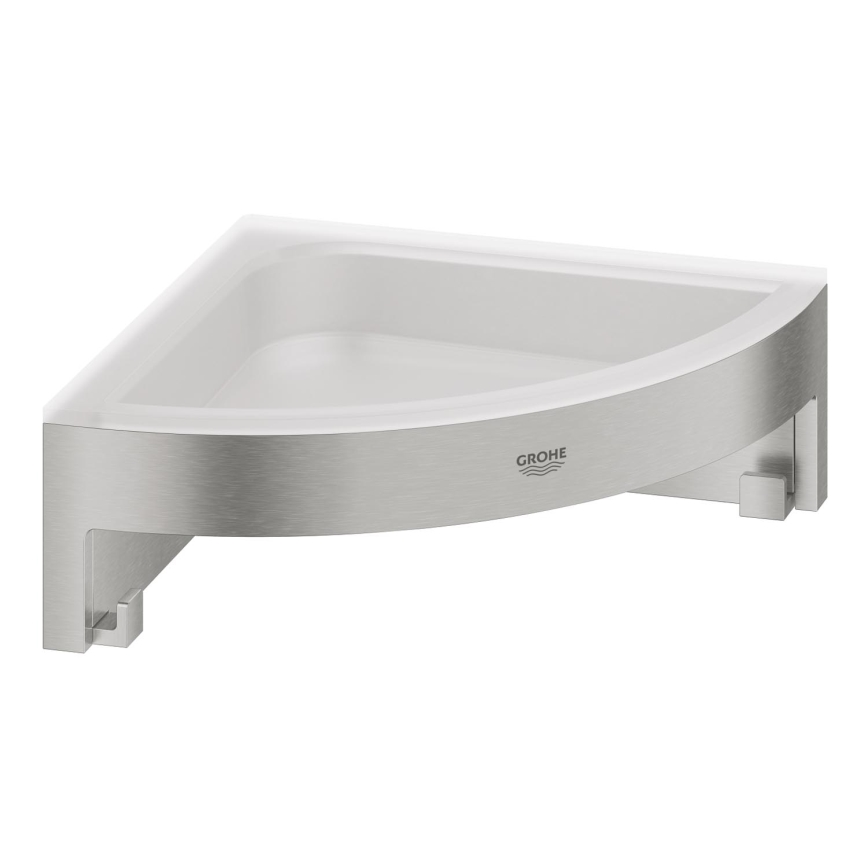 GROHE 41106DC0 - Kotna polica za tuš START CUBE 200 x 200 x 60 mm, iz nerjavečega jekla
