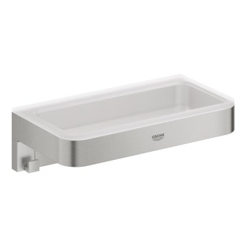 GROHE 41107DC0 - Polica START CUBE za prho, 200 mm, iz nerjavečega jekla