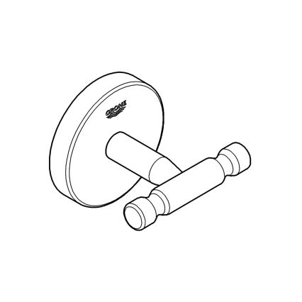 GROHE 41168000 - Kavelj za kopalni plašč START COSMOPOLITAN, sijajni krom