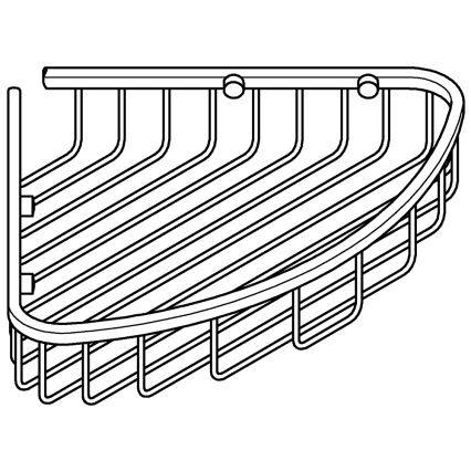 GROHE 41172000 - Kotna polica QUICKFIX START COSMOPOLITAN 30,3 × 5,3 cm krom