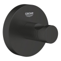 GROHE 411732430 - Kavelj za kopalni plašč START črn