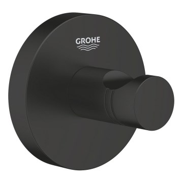 GROHE 411732430 - Kavelj za kopalni plašč START črn