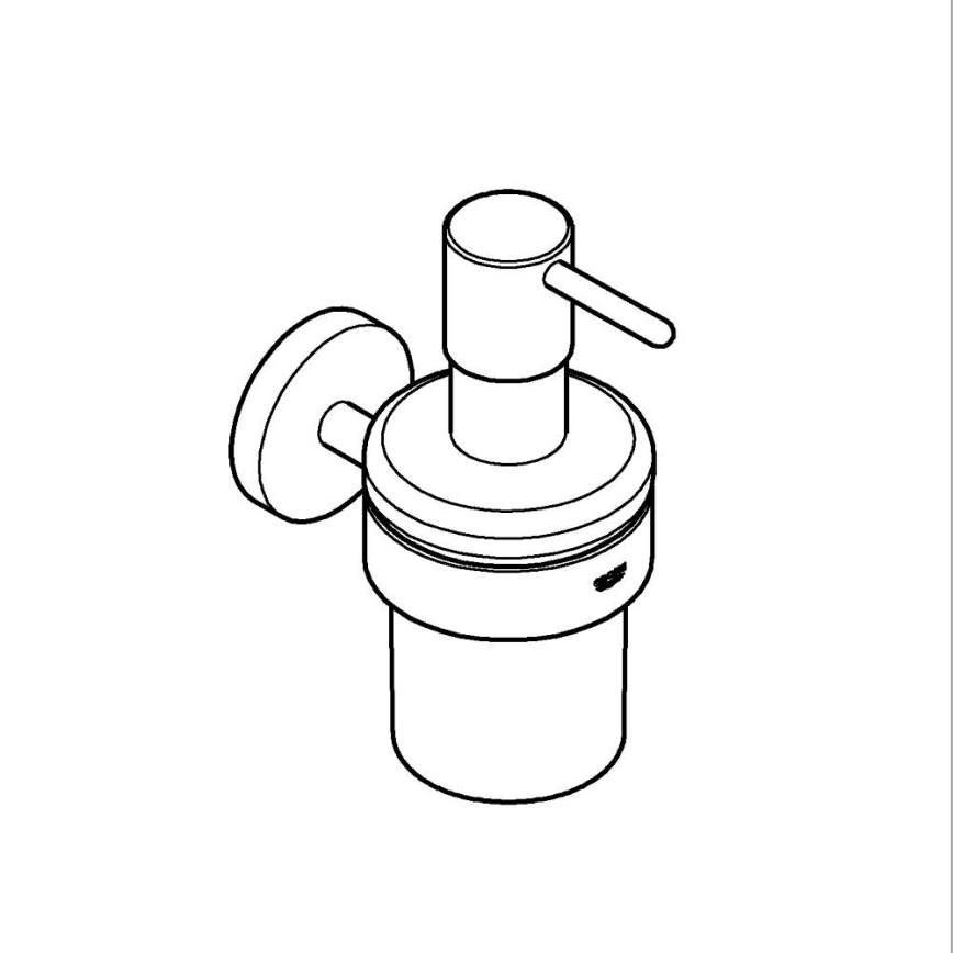 GROHE 41195DC0 - Dozator tekočega mila START 160 ml iz nerjavečega jekla