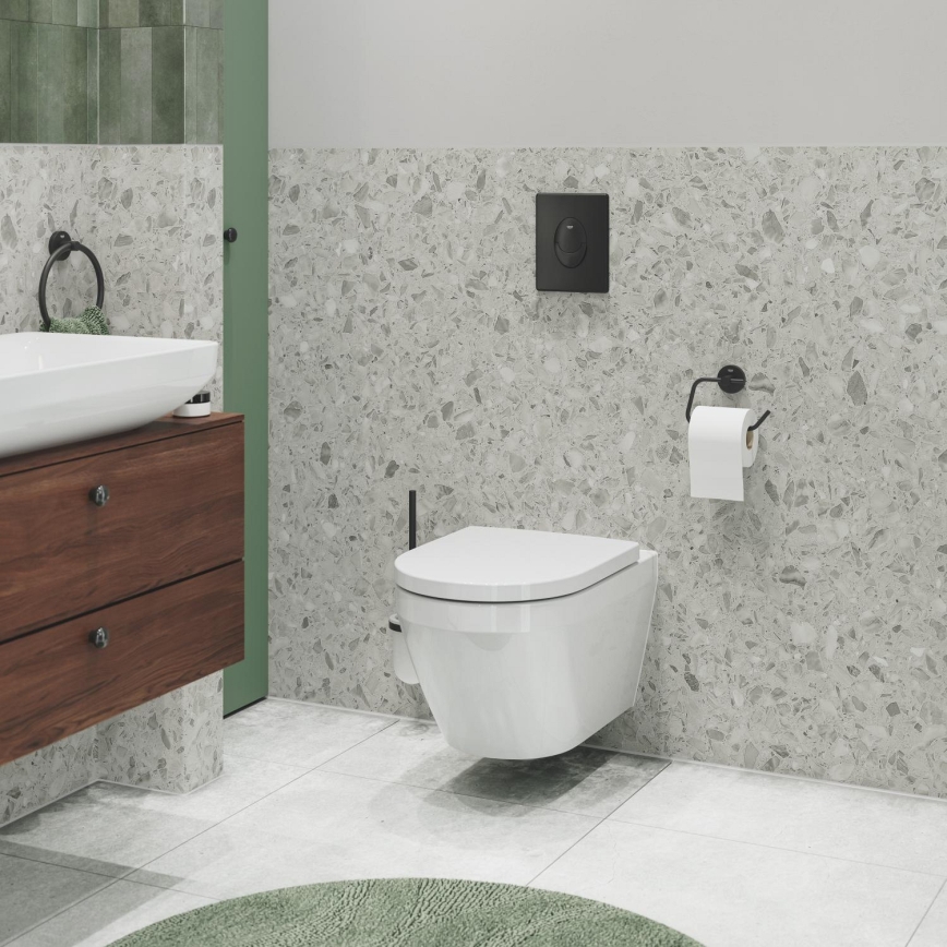 GROHE 412002430 - Držalo za toaletni papir START 119 × 44 mm črne barve