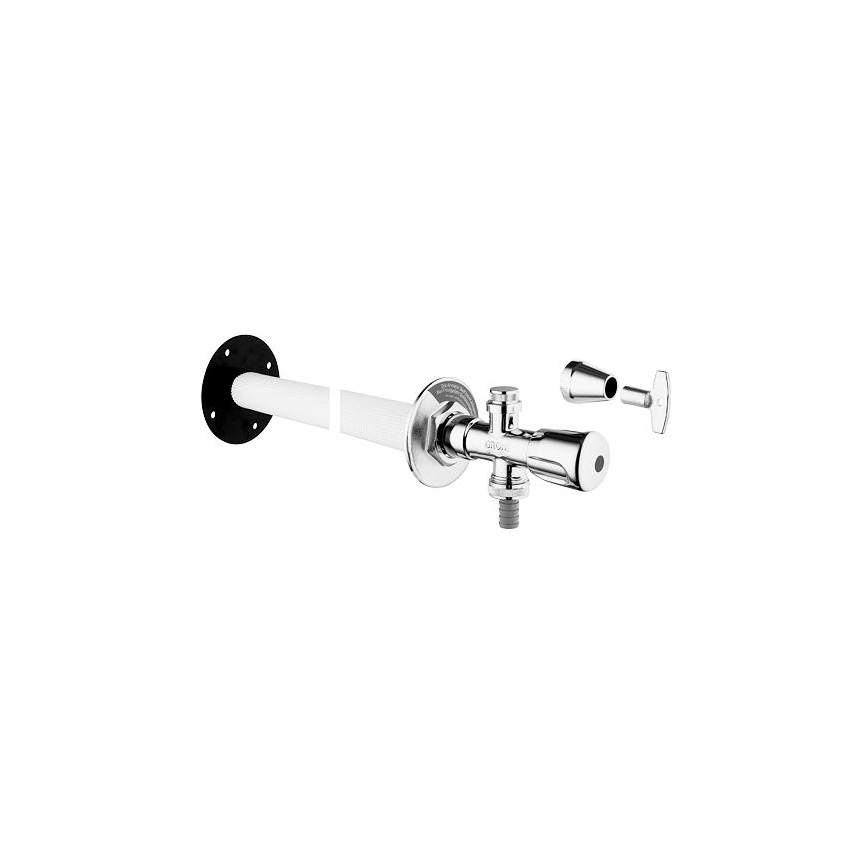 GROHE 41208000 - Zunanji stenski ventil EUROTEC DN 15, poliran krom