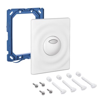 GROHE 42302SH0 - Tipka za splakovanje SURF 156 × 197 mm bela