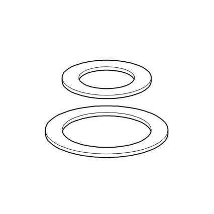 GROHE 43808000 - Črno tesnilo za odtočni bat