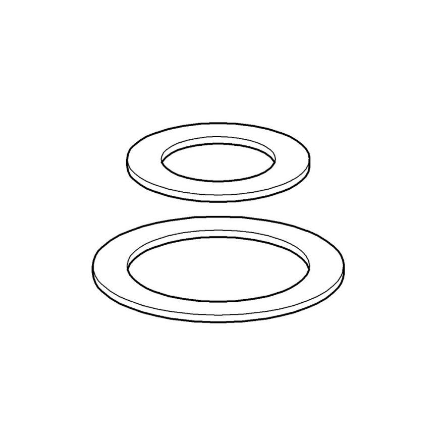 GROHE 43808000 - Črno tesnilo za odtočni bat