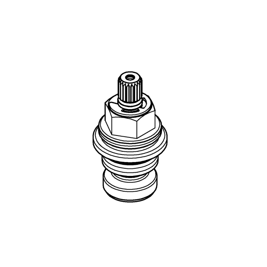 GROHE 45964000 - Pokrov DN 15 medenina/zlata