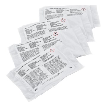 GROHE 4697700M - Sredstvo proti vodnemu kamnu SENSIA ARENA 4 × 80 g bela