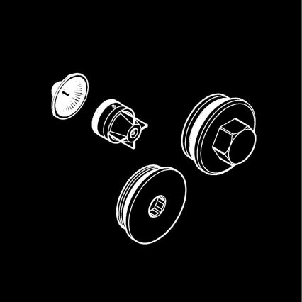 GROHE 47753000 - Povratni ventil, sijajni krom