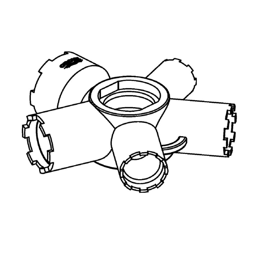 GROHE 48021000 - Ključ za demontažo perlatorjev, kromiran, visok sijaj