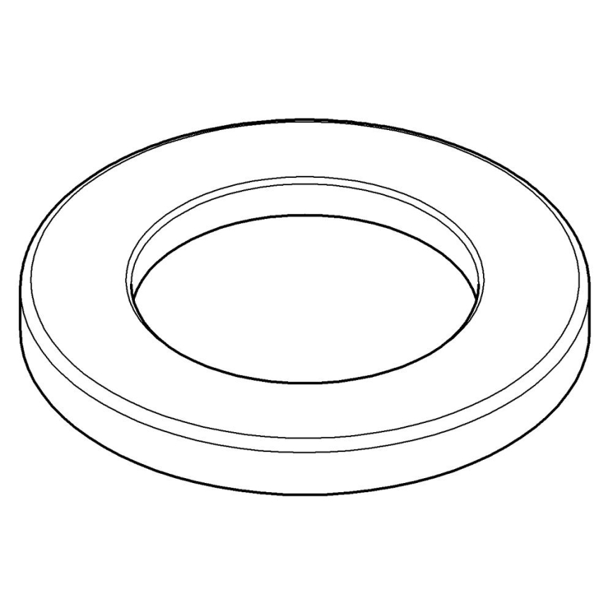 GROHE 48165000 - Osnovna plošča za enoročne mešalnike za umivalnik in bide, krom