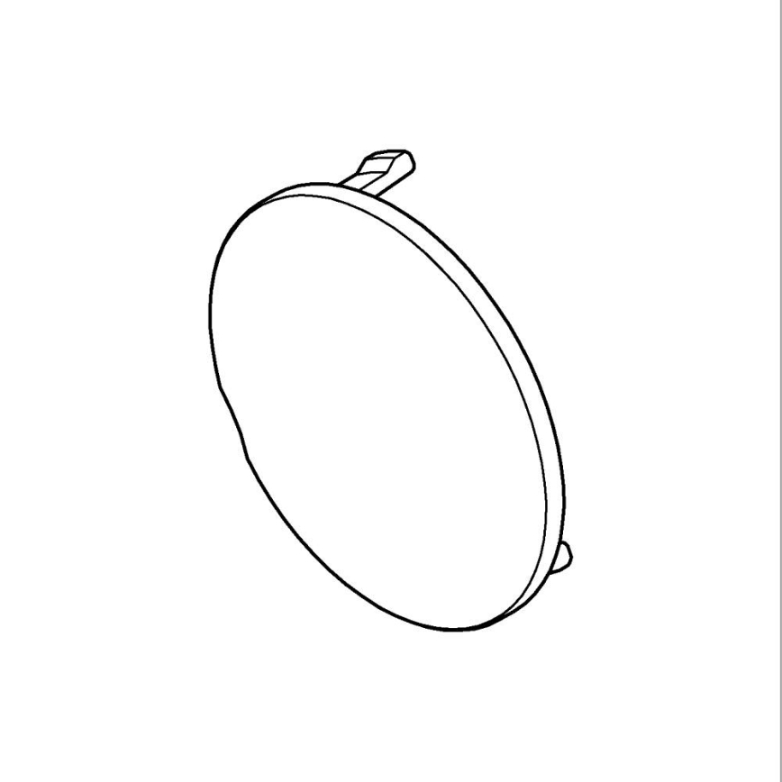 GROHE 6458500M - Pokrov za statične ročaje, poliran krom