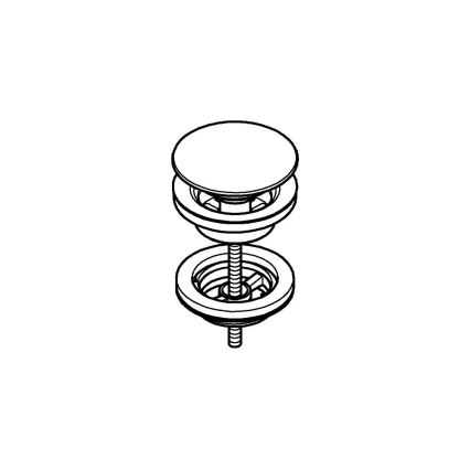 GROHE 65807GN0 - Komplet odtoka v zlati izvedbi