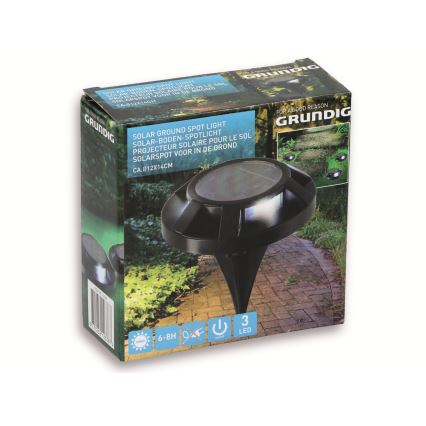 Grundig 12338 - LED Solarna svetilka 3xLED/1xAAA 600 mAh