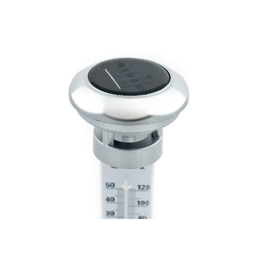Grundig 89640 - LED Solarna svetilka s termometrom 1xLED/1,2V IP44