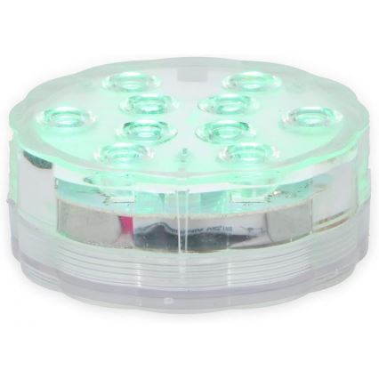 Grundig - Komplet 3x zatemljive LED RGBW svetilke LED/3W/3xAAA IP65 + daljinski upravljalnik