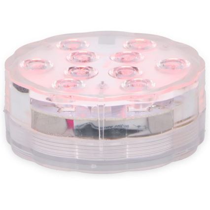 Grundig - Komplet 3x zatemljive LED RGBW svetilke LED/3W/3xAAA IP65 + daljinski upravljalnik