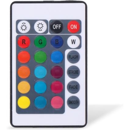 Grundig - Komplet 3x zatemljive LED RGBW svetilke LED/3W/3xAAA IP65 + daljinski upravljalnik