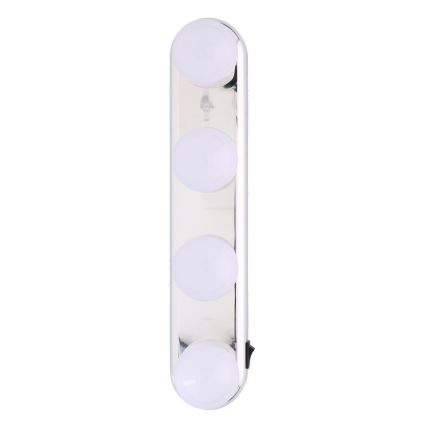 Grundig - LED Osvetlitev ogledala 4xLED/4xAA