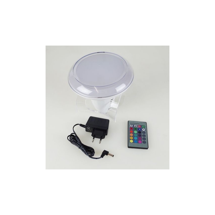 Grundig - LED RGB Zatemnitvena namizna svetilka LED/1W/230V + Daljinski upravljalnik
