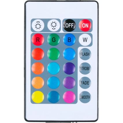 Grundig - LED RGBW namizna svetilka z nastavljivo svetlostjo LED/0,7W/5V črna + daljinski upravljalnik