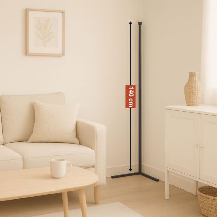 Grundig - LED RGBW zatemnjiva stoječa svetilka LED/6W/230V + z daljinskim upravljalnikom