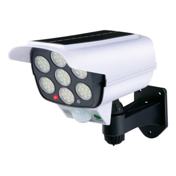 Grundig - LED solarna lažna varnostna kamera s senzorjem LED/1,2V 800 mAh + daljinski upravljalnik